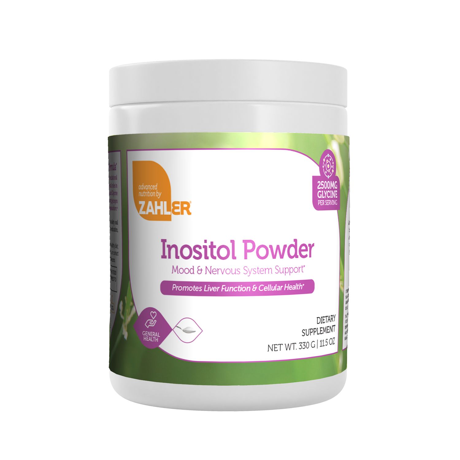 Zahlers, Kosher Inositol + Glycine (11.5oz) Powder