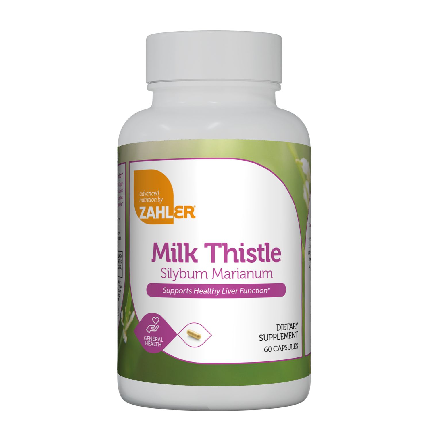 Zahlers, Kosher Milk Thistle 112mg - 60 Vegetarian Capsules