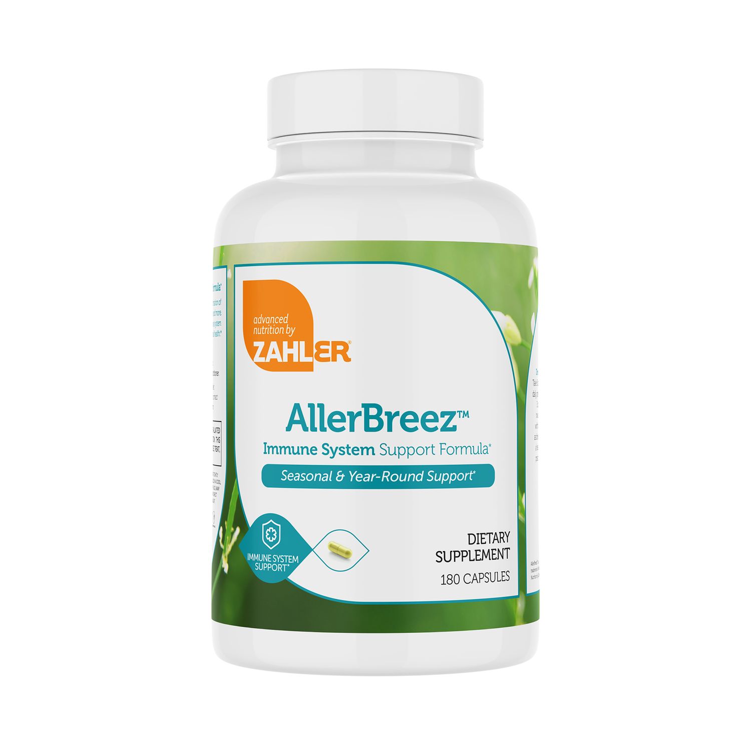 Zahlers, Kosher AllerBreez (Allergy support) - 180 Vegetarian Capsules