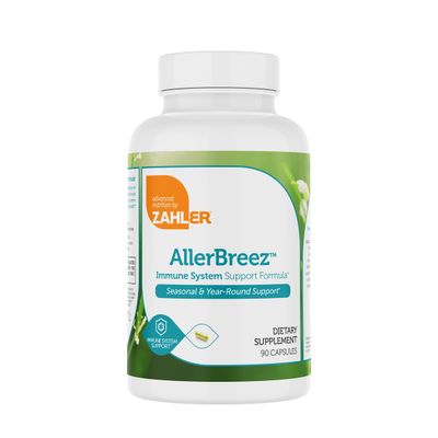Zahlers, Kosher AllerBreez (Allergy support) - 90 Vegetarian Capsules