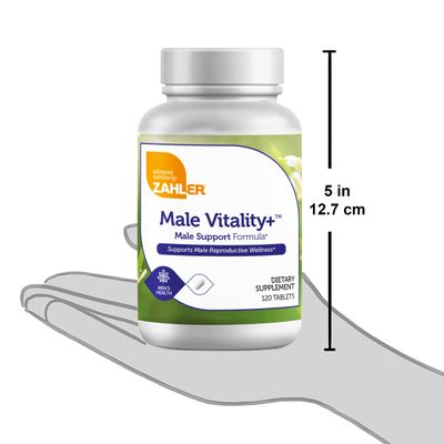 Zahlers, Kosher Male Vitality+ - 120 Tablets
