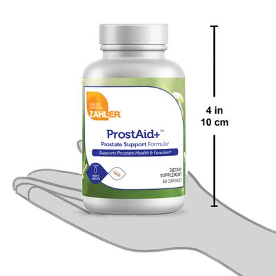 Zahlers, Kosher ProstAid+ (Prostate Support Formula) - 60 Vegetarian Capsules