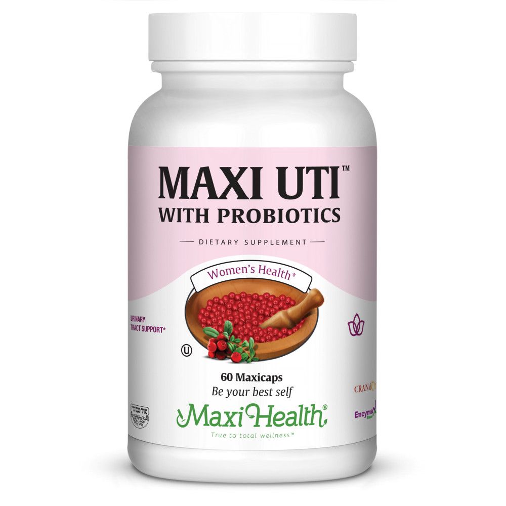 Maxi Health, Kosher Maxi UTI with Probiotic - 60 Vegetarian Capsules