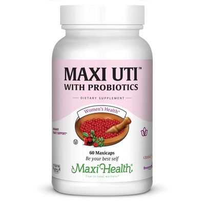 Maxi Health, Kosher Maxi UTI with Probiotic - 60 Vegetarian Capsules