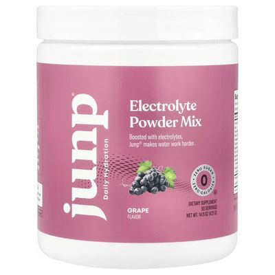 JUNP Electrolytes Powder, Grape Flavor, Hydration Keto Electrolyte Drink Mix - 14.9 OZ (423 g) Powder