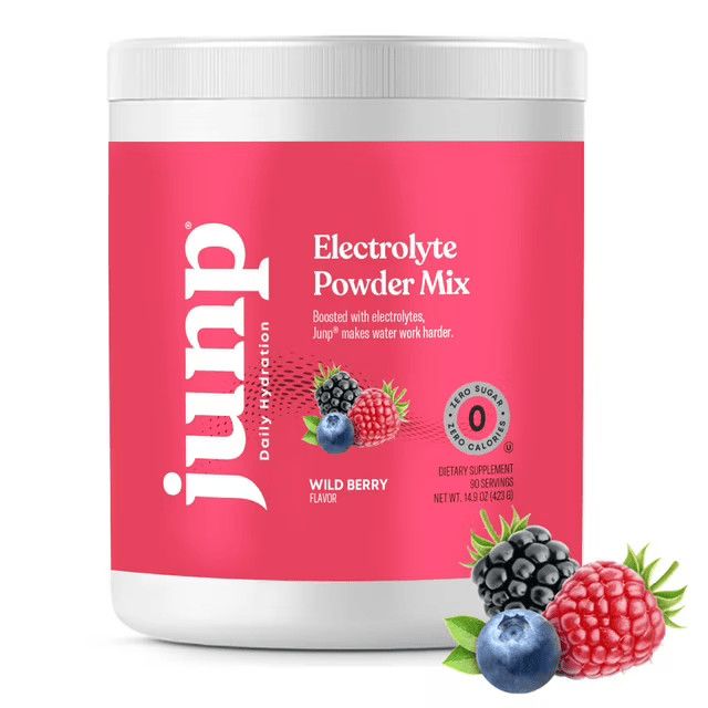 JUNP Electrolytes Powder, Wild Berry Flavor, Hydration Keto Electrolyte Drink Mix - 14.9 OZ (423 g) Powder