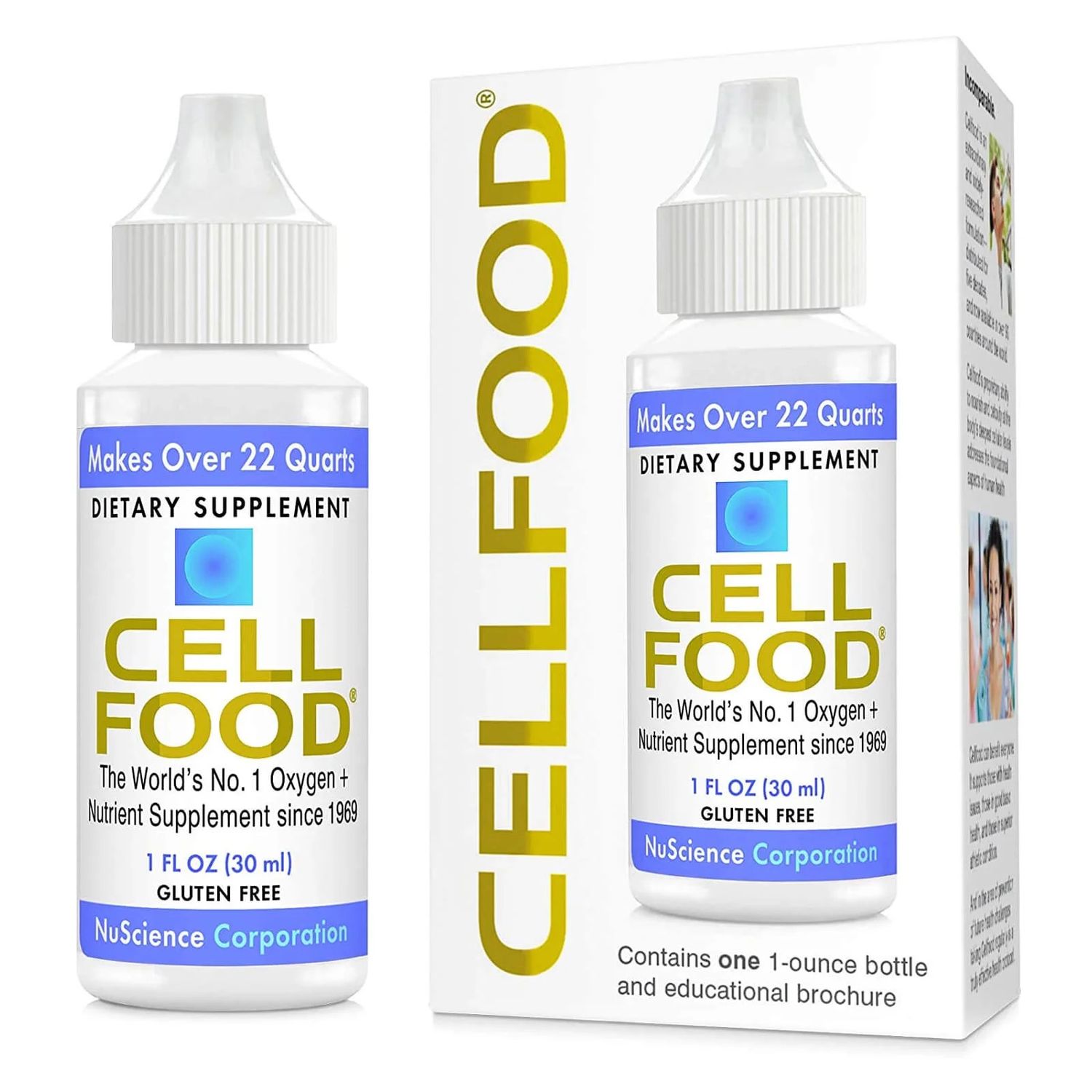 NuScience, Cellfood Liquid Concentrate - 1 fl. oz. (30 mL)