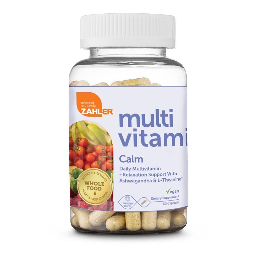 Zahlers, Kosher Multivitamin Calm - 60 Vegetarian Capsules