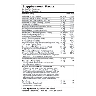 Zahlers, Kosher Multivitamin Metabolism - 60 Vegetarian Capsules