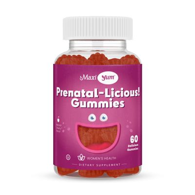 Maxi Health, Kosher Prenatal Licious Gummies - 60 Gummies