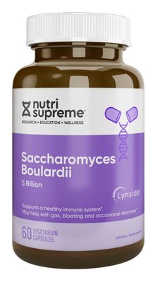 Nutri Supreme, Kosher Saccharomyces Boulardii, Probiotic - 60 Vegetarian Capsules
