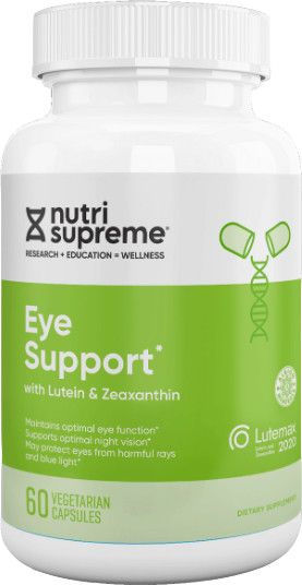 Nutri Supreme, Kosher Eye Support with Lutein &amp; Zeaxanthin - 120 Vegetarian Capsules