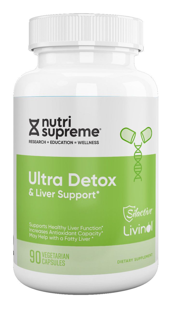 Nutri Supreme, Kosher Ultra Detox &amp; Liver Support - 90 Vegetarian Capsules