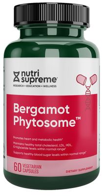 Nutri Supreme, Kosher Bergamot Phytosome - 60 Vegetarian Capsules
