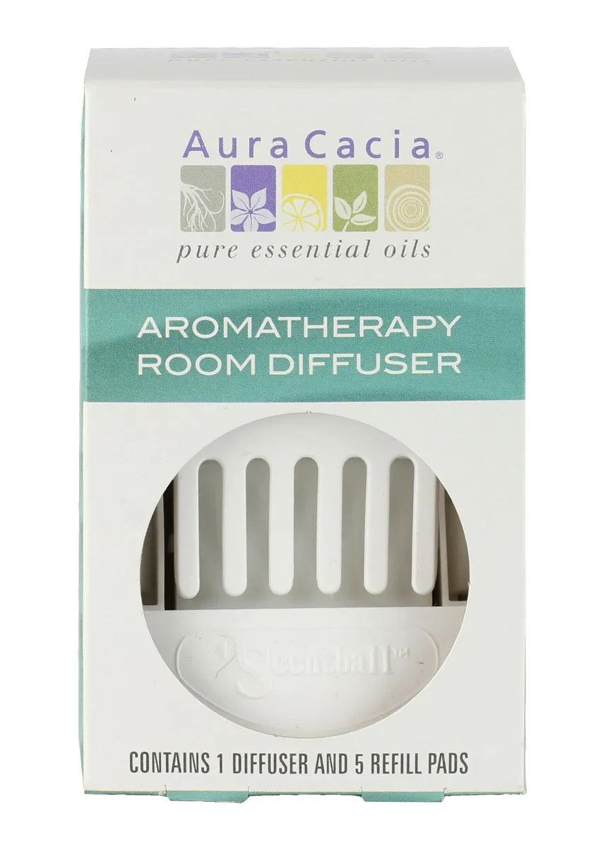 Aura Cacia, AROMATHERAPY ROOM DIFFUSER, Pure Essential Oils Diffuser Air - USB