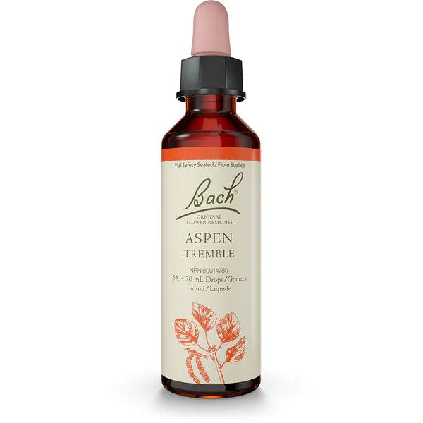 Bach, ASPEN, Releases Vague Fears, Oral Liquid Dropper - 20 mL