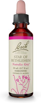 Bach, STAR OF BETHLEHEM, Softens The Impact Of Shock, Grief Or Fright, Oral Liquid Dropper - 20 mL