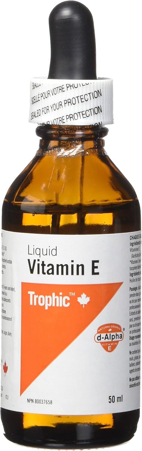 Trophic, VITAMIN E 340 IU, Promotes Healing Of Burns, Cuts Or Scrapes, Liquid - 50 mL