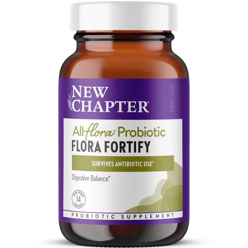New Chapter, All Flora Probiotic Flora Fortify - 14 Vegetarian Capsules