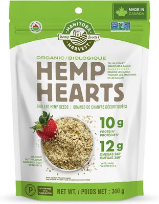 Manitoba Harvest, Organic Hemp Hearts - 340g