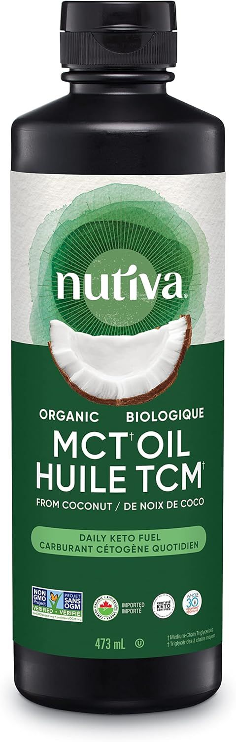 Nutiva, Organic MCT OIL From Coconut, Liquid - 473 mL
