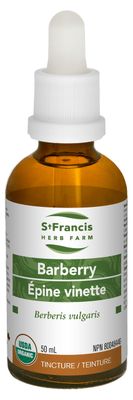 St. Francis Herb Farm, BARBERRY, Bitter Tonic &amp; Relieves Digestive Tract Problems, Liquid Tincture - 50 mL (1.7 fl. oz.)