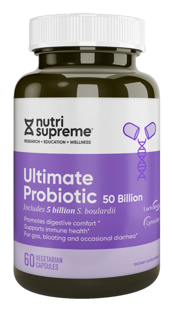 Nutri Supreme, Kosher Ultimate Probiotic 50 Billion - 60 Vegetarian Capsules