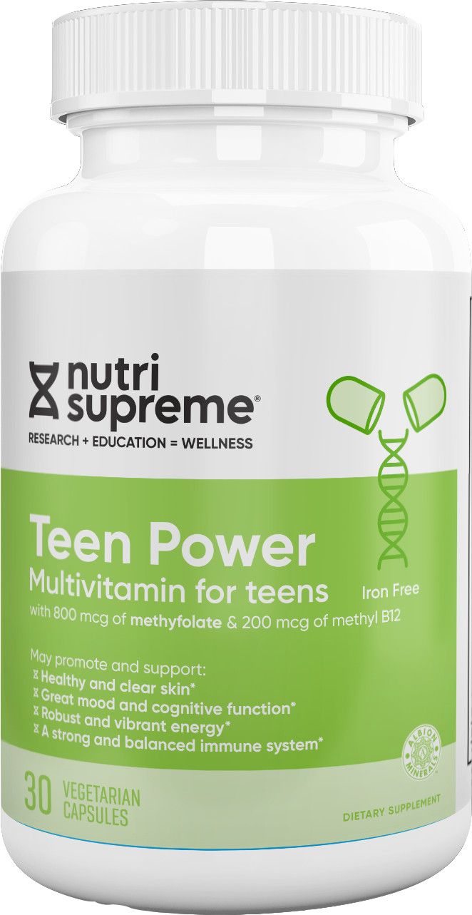 Nutri Supreme, Kosher Multi Vitamins Once Daily, Teen Power - 30 Vegetarian Capsules