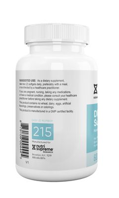 Nutri Supreme, Kosher DHA Supreme Plant Based Omega-3  - 60 Softgels