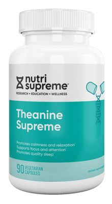 Nutri Supreme, Kosher Theanine Supreme, L-Theanine - 90 Vegetarian Capsules