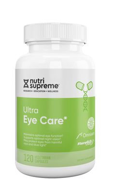 Nutri Supreme, Kosher Ultra Eye Care - 120 Vegetarian Capsules #16