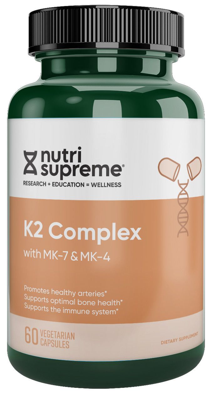 Nutri Supreme, Kosher Vitamin K Complex - 60 Vegetarian Capsules