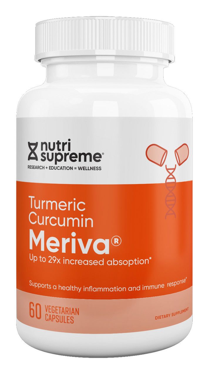 Nutri Supreme, Kosher High Potency Curcumin Meriva - 60 Vegetarian Capsules