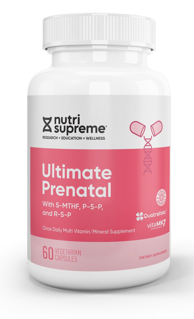 Nutri Supreme, Kosher Ultimate Prenatal, One Daily - 60 Vegetarian Capsules #51
