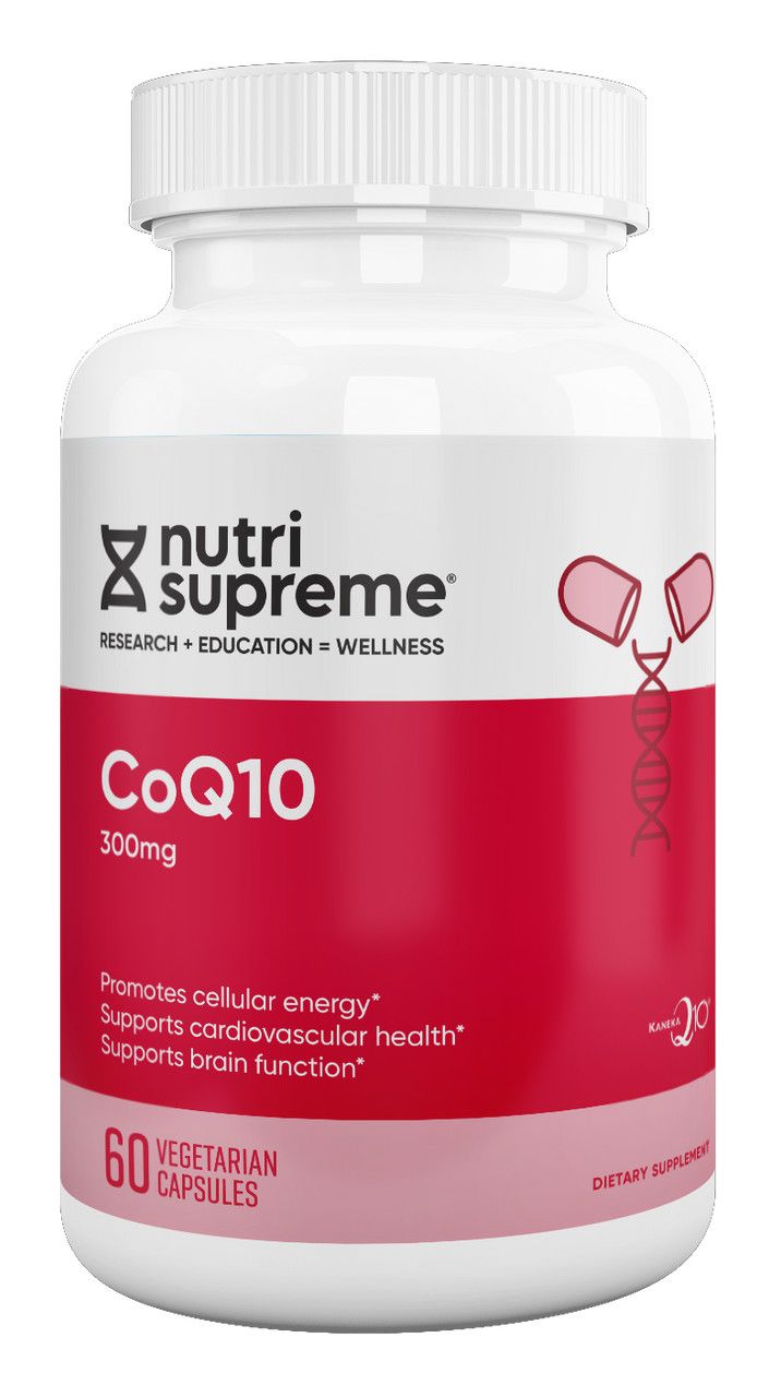 Nutri Supreme, Kosher Coenzyme Q10 300mg. - 60 Vegetarian Capsules