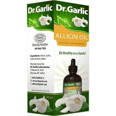 Dr.Garlic, Cold &amp; Cough Allicin Oil - 30 mL (1 fl. oz.)