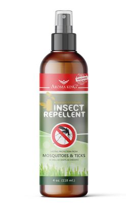 Aroma King, Essential Oil Infused INSECT REPELLENT Spray - 4 fl. oz. (118 mL)