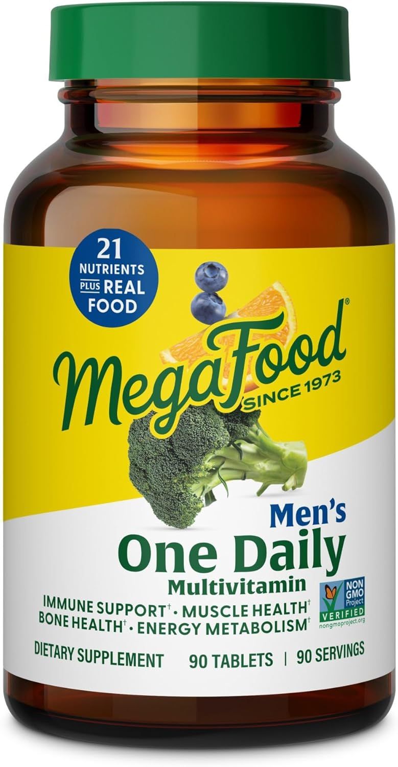 MegaFood USA, Kosher Men&#39;s Multi One Daily - 90 Tablets