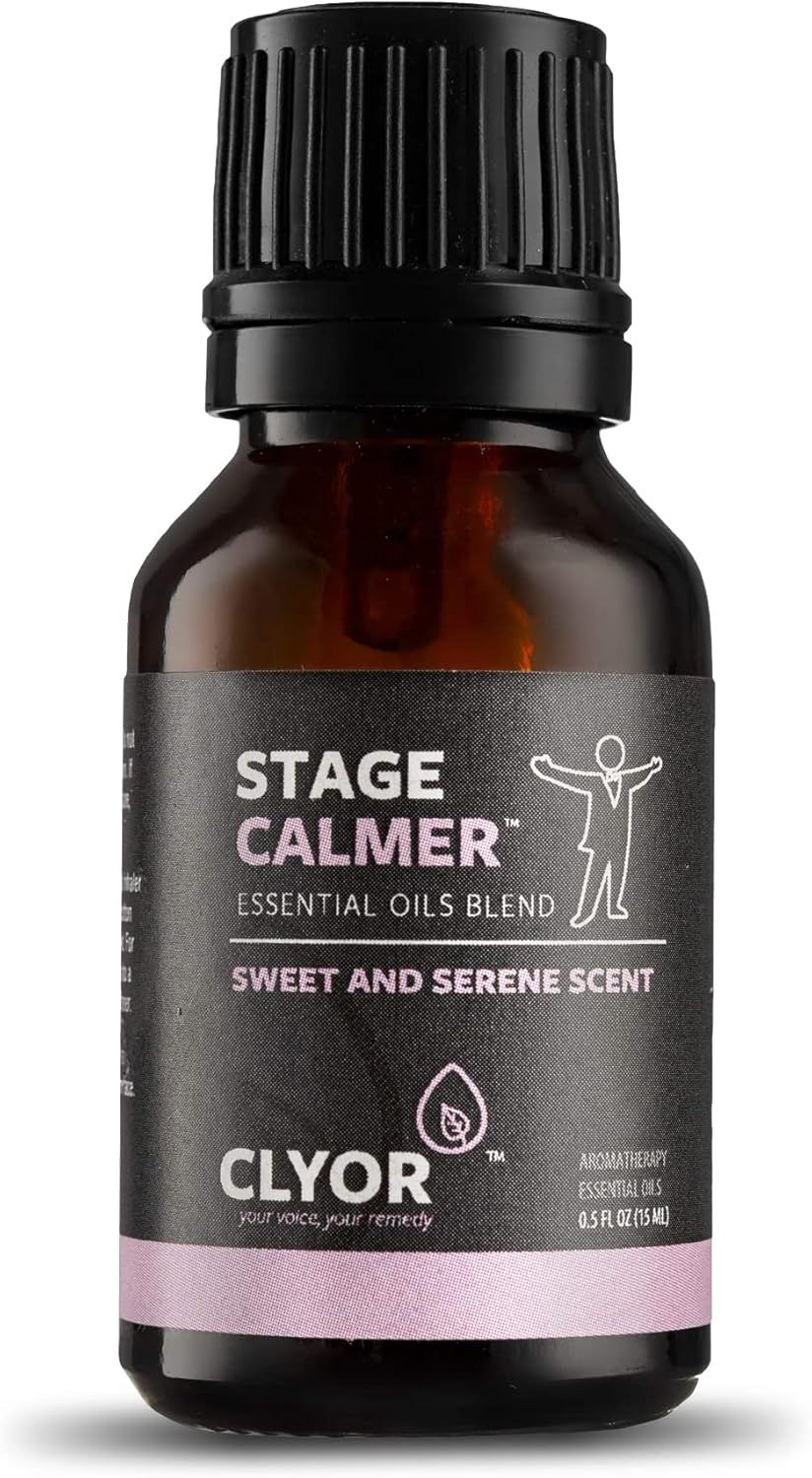 Clyor, STAGE CALMER, Sweet &amp; Serene Scent, Essential Oils Blend - 0.5 fl. oz. (15 mL)