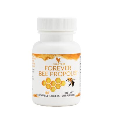 Forever, FOREVER BEE PROPOLIS 500mg, Supports The Body’s Defenses - 60 Chewable Tablets