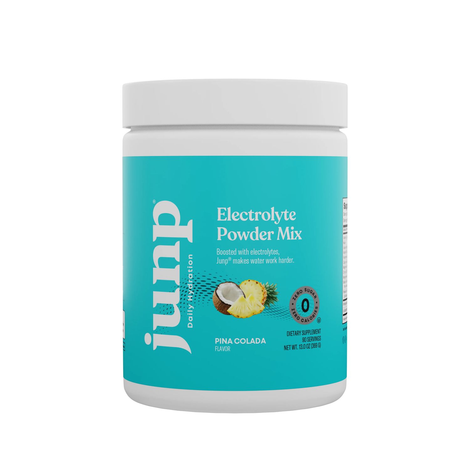 JUNP Electrolytes Powder, Coconut Pina Colada Flavor, Hydration Keto Electrolyte Drink Mix - 14.9 OZ (423 g) Powder