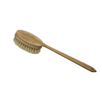 Bernard Jensen, Long Handle Dry Body Brush,  With Natural Tampico Fiber Bristles