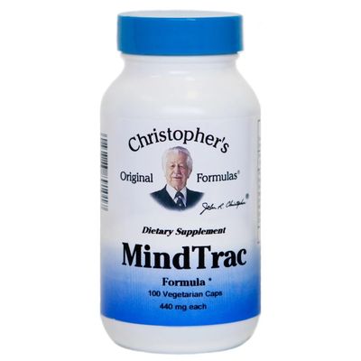Dr. Christopher’s, MindTrac 440mg - 100 Vegetarian Capsules