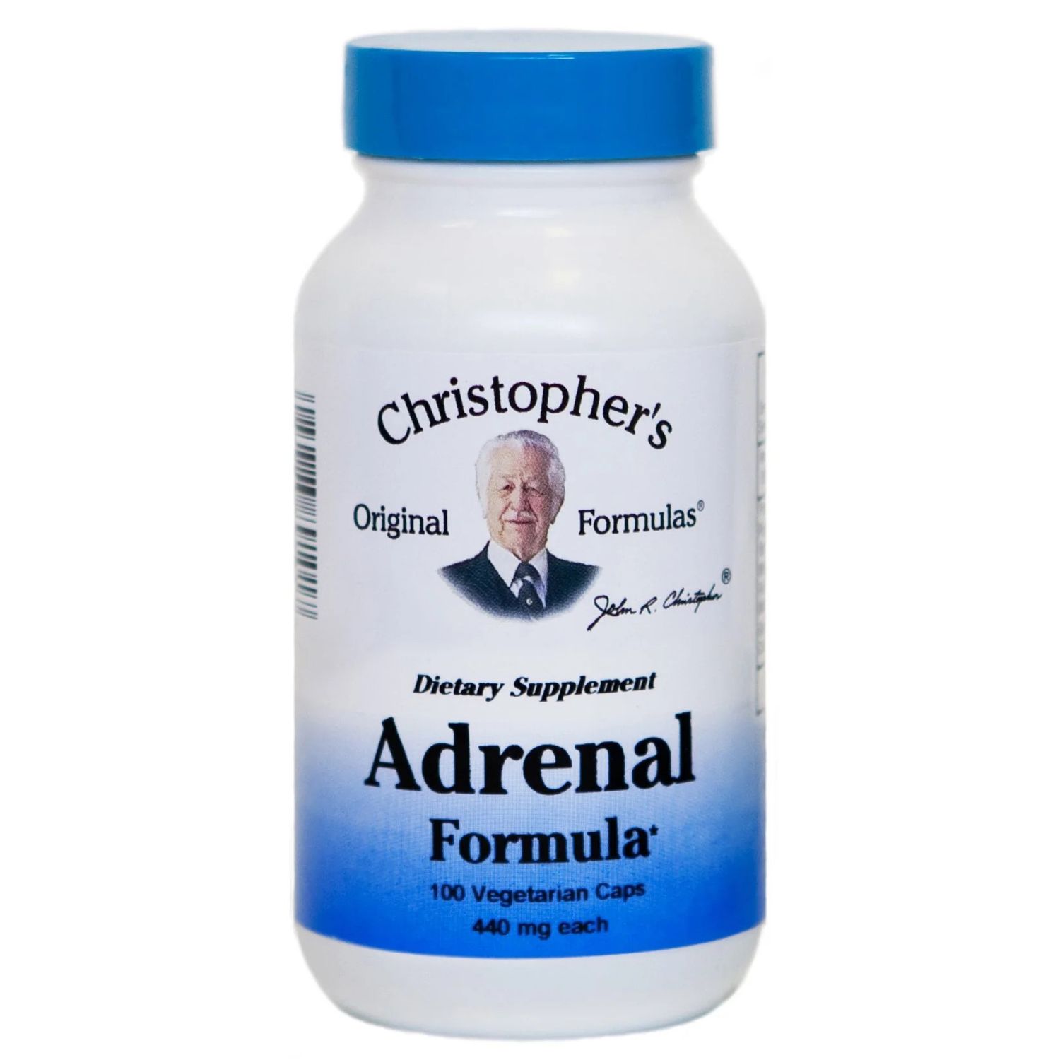 Dr. Christopher’s, Adrenal Formula 440mg - 100 Vegetarian Capsules