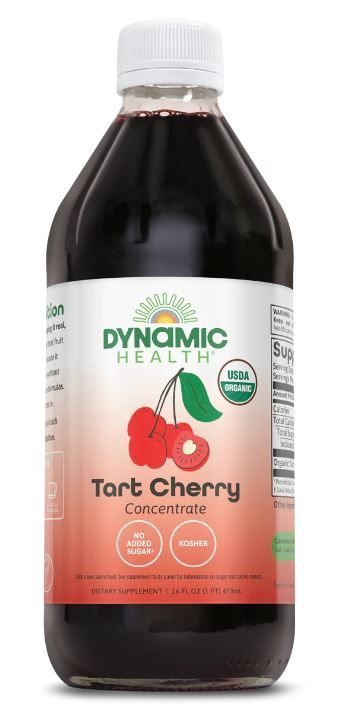 Dynamic Health, Kosher  Organic Tart Cherry Juice Concentrate, Liquid - 16 fl. oz.