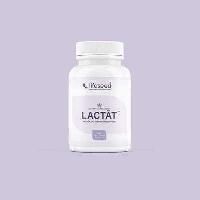 Lifeseed, Kosher LACTAT, Mother &amp; Baby Nursing Support - 100 Vegetarian Capsules