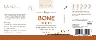 Crops, Kosher Reap BONE HEALTH, Liquid - 59 mL (2 fl. oz.)