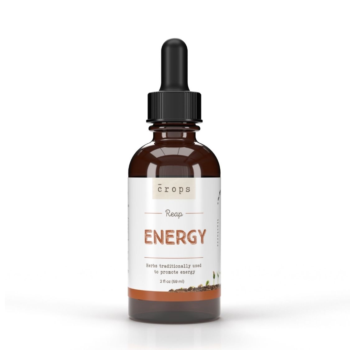 Crops, Kosher Reap ENERGY, Liquid Tincture - 59 mL (2 fl. oz.)