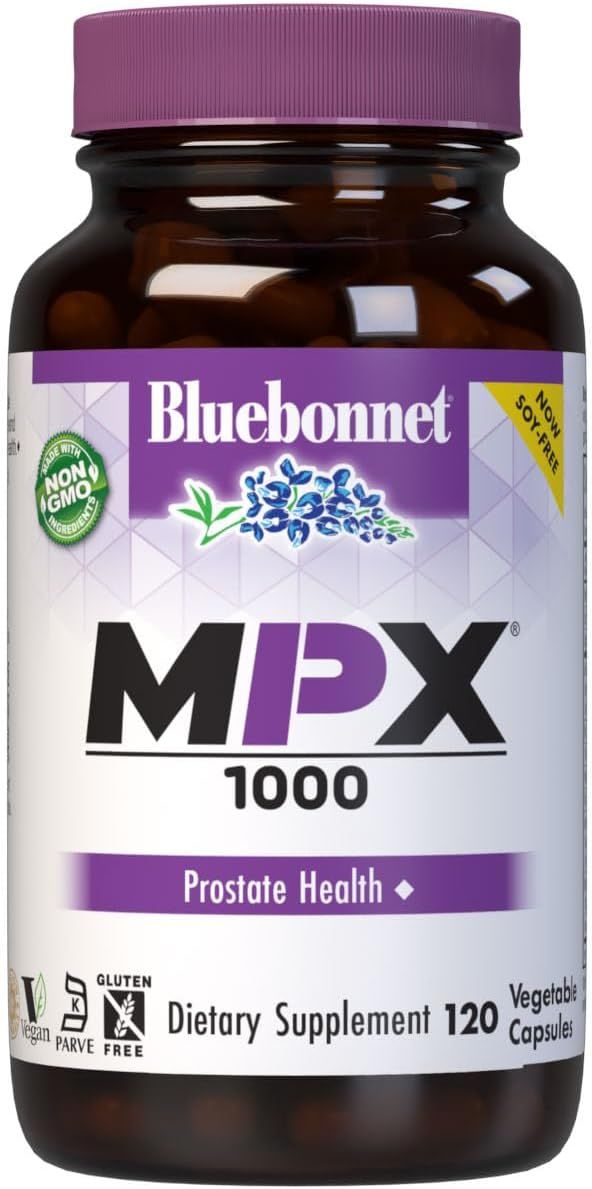 Bluebonnet, MPX 1000 Prostate Support - 120 Vegetarian Capsules