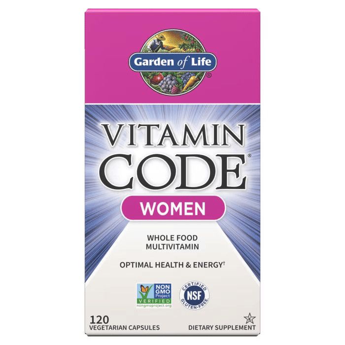 Garden of Life, Vitamin Code, Women&#39;s Multi Vitamin - 120 Vegetarian Capsules